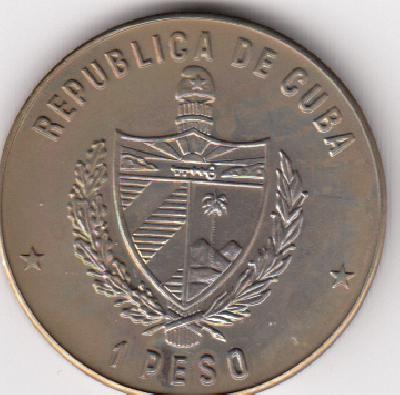 Beschrijving: 1 Peso GAMES VOLLEYBALL